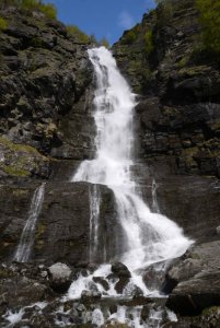 Turlifossen Wasserfall Aurland
